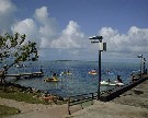 The annual 4km/2.4mile Cocos Island swim