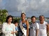A Japanese family with Miss Guam Tourism 2003 at Two Lover's Point