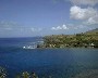 A view of the azure sea from Fort Soledad, in Umatac, southern Guam