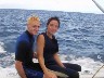 Will & Caroline (from England) on our north dive charter